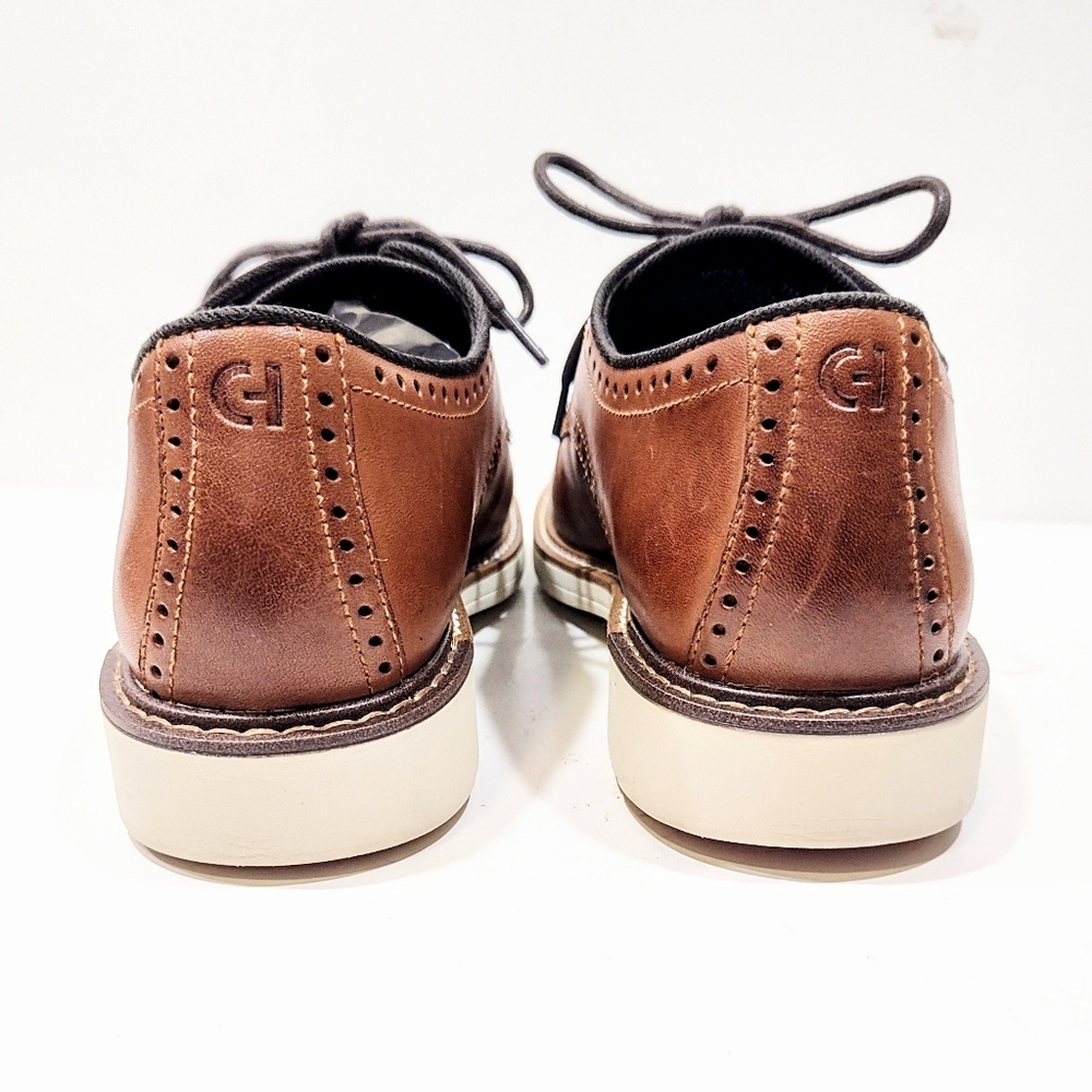 Cole Haan Go To Oxford Dress Shoe Men's 7M Grand 360 C34125 British Tan - Picture 5 of 11